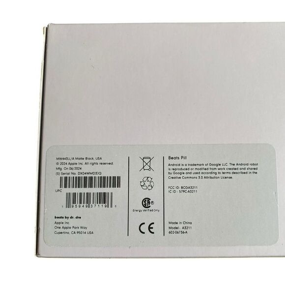 NEW Beats Pill Portable Wireless Bluetooth Speaker System Matte Black SEALED - Picture 7 of 10